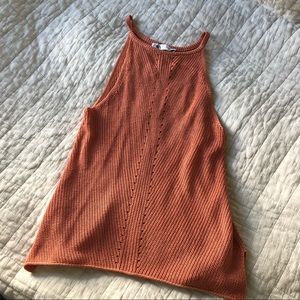 ZARA KNITTED TANK TOP